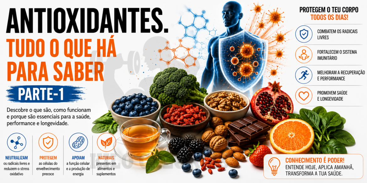 Antioxidantes. Tudo o que há para saber Parte-1
