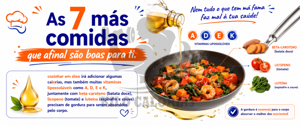 As 7 m&aacute;s comidas que afinal s&atilde;o boas para ti-fritos