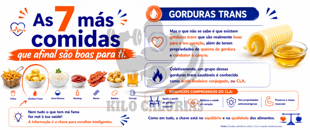 As 7 m&aacute;s comidas que afinal s&atilde;o boas para ti-gordura-trans