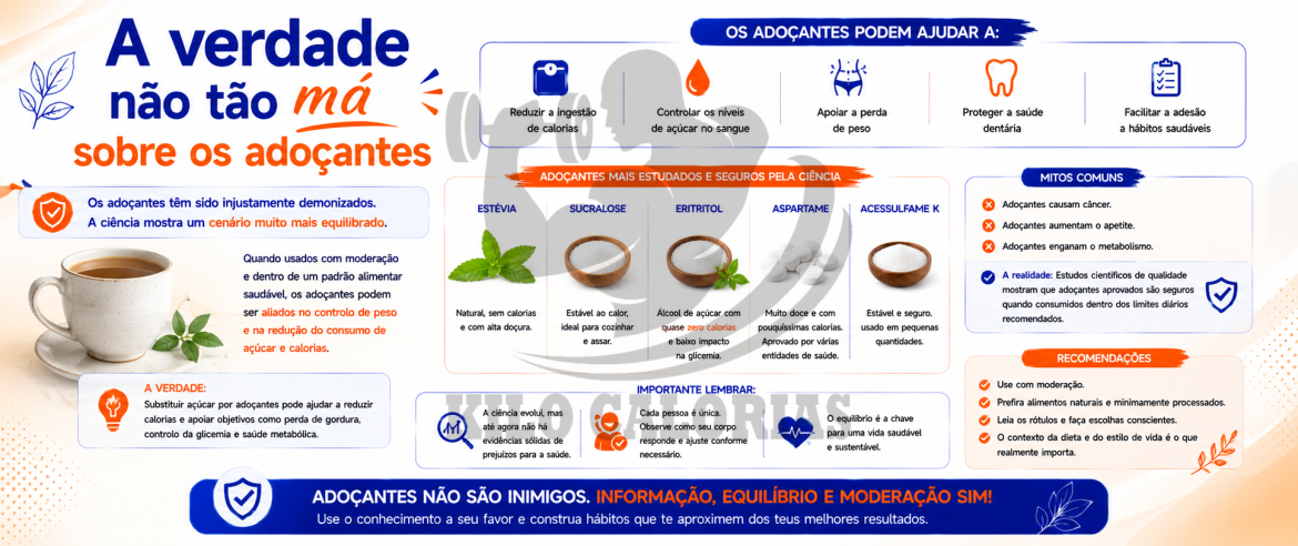 A verdade não tão má sobre os adoçantes