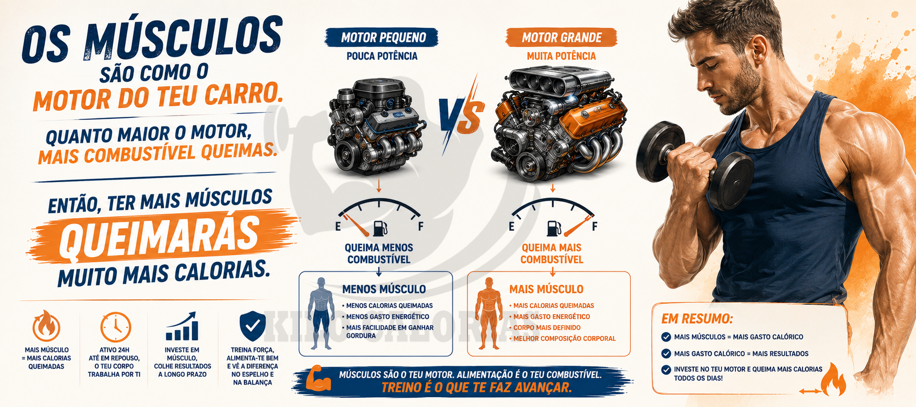 3 má ideias que precisas de parar de repetir sobre dietas e treinos - motor