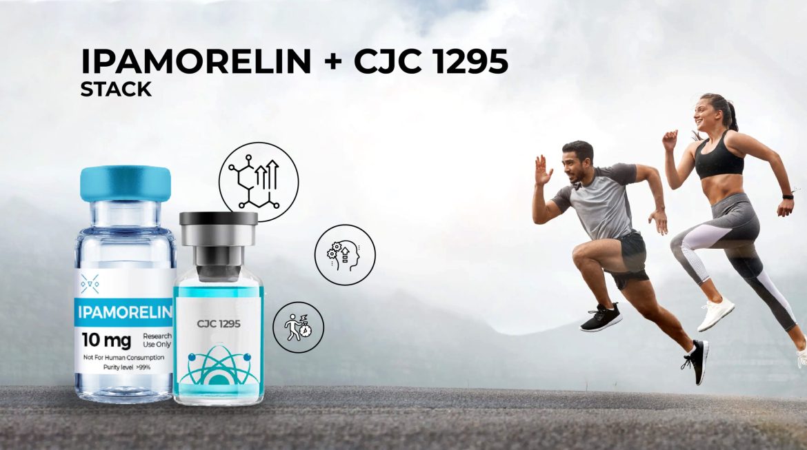 Ipamorelin + CJC-1295: Combinação explicada para crescimento e recuperação.