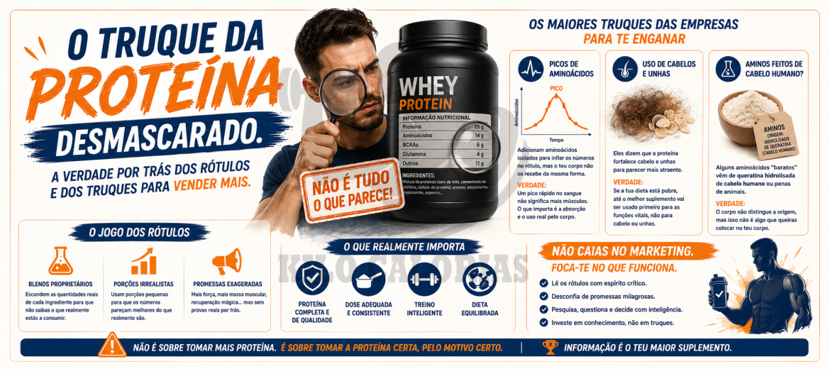 O truque da proteína desmascarado